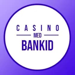 Casino med BankID logotyp