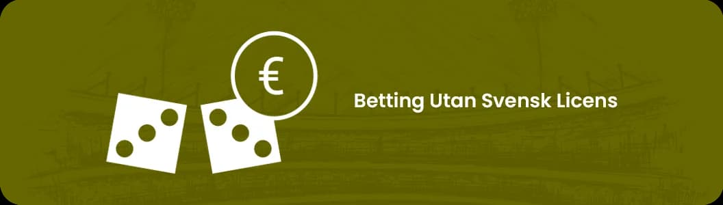 Betting utan svensk licens - logga